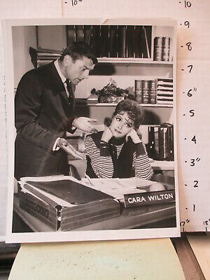 CBS TV photo 1964 THE CARA WILLIAMS SHOW secretary Frank Aletter desk